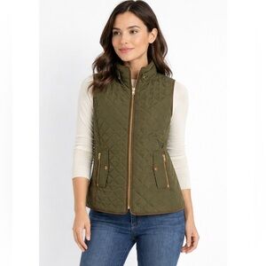 Olive Green Vest
